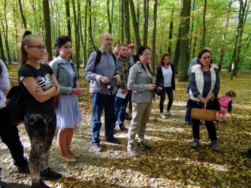 Dzień Grzyba 14.10.2018r. - wystwa, prelekcja i spacer po lesie, fot. H. Andrzejewski